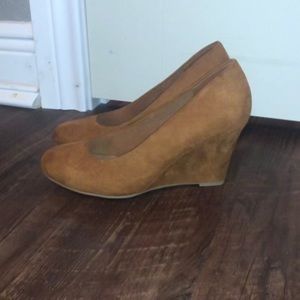 Camel Suede Dress Shoes